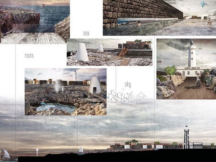 Archisio - Studio Bugna - Progetto Concorso lighthouseSea-hotel - siracusa