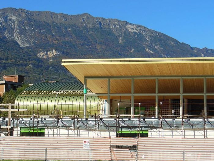 Archisio - Costruzione Battisti srl - Progetto Centro sportivo fucine