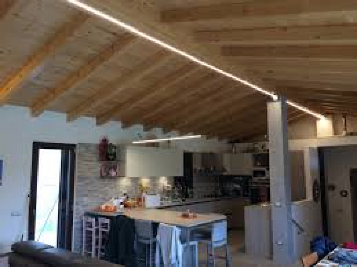 Archisio - Paola Illuminazione - Progetto Led per illuminare una mansarda