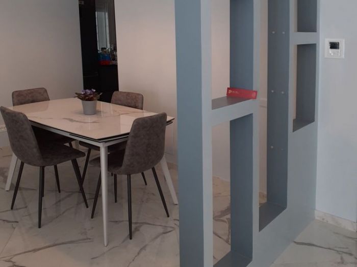 Archisio - Mani Srl Ristrutturazini - Progetto Separ in cartongesso e cristallo appartamento zona mezzocammino roma