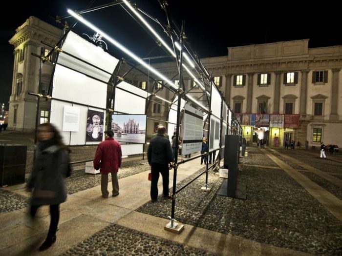 Archisio - Lascia La Scia Sas - Progetto Frammenti tunnel espositivo duomo