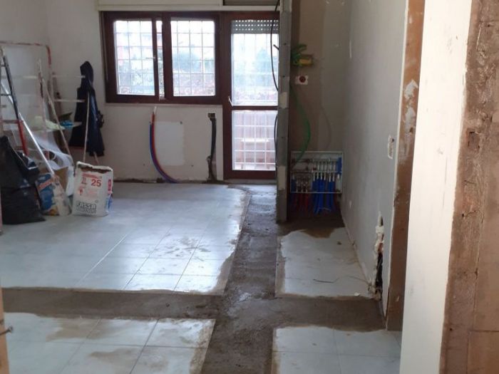 Archisio - Mani Srl Ristrutturazini - Progetto Living roma zona madonnetta