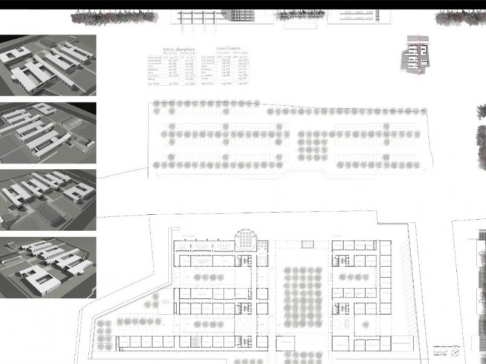 Archisio - Marco Mazzella - Progetto Concorso complesso scolastico