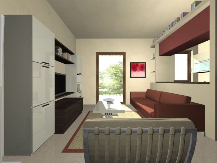 Archisio - Federico Dubini - Progetto Appartamento a cormanoRiprogettazione zona living