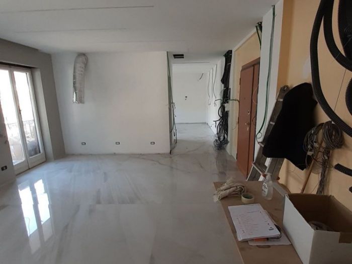 Archisio - Mani Srl Ristrutturazini - Progetto Accorpamento e ristrutturazione completa di due appartamenti in roma zona portuense