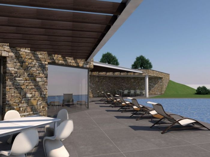 Archisio - Architetto Roberto Ferraro - Progetto Pool house