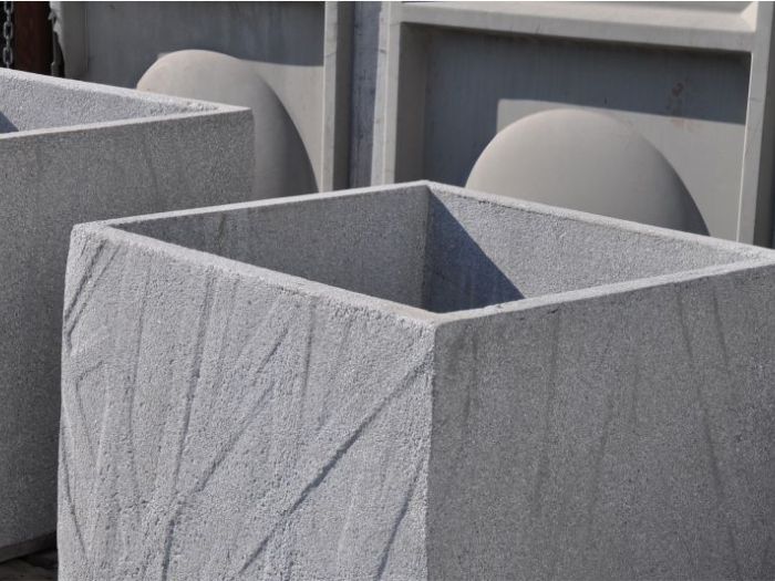 Archisio - D Materials - Progetto Lau scape planter