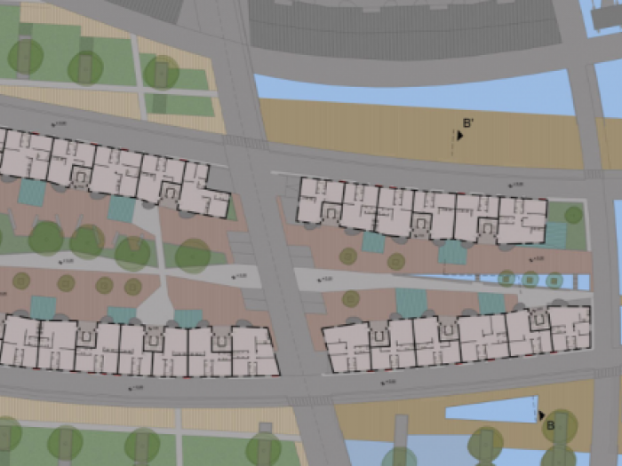 Archisio - Daniele Campolungo - Progetto Masterplan della darsena a ferrara