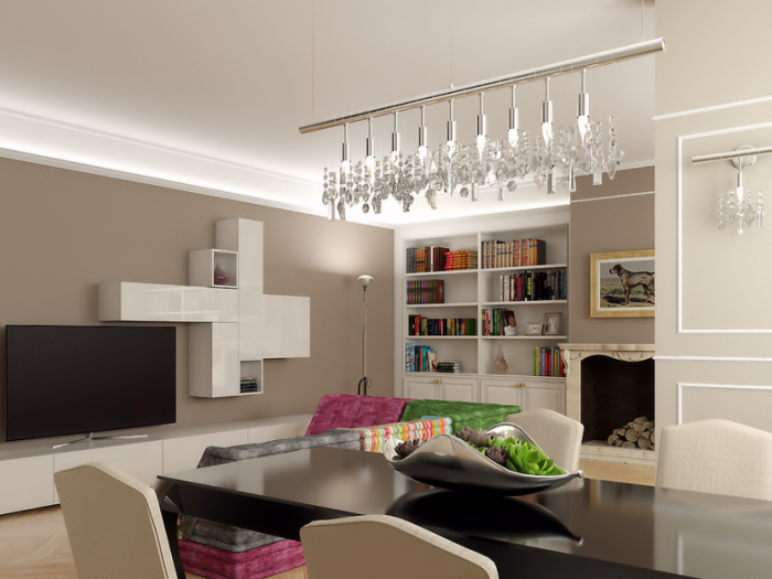 Archisio - Antonella Favalli - Progetto Ambienti classici e arredi contemporanei