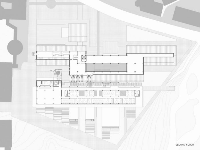 Archisio - Daniele Morgantini - Progetto Concorso tonder townhall competition proposal - nuovo municipio per il comune