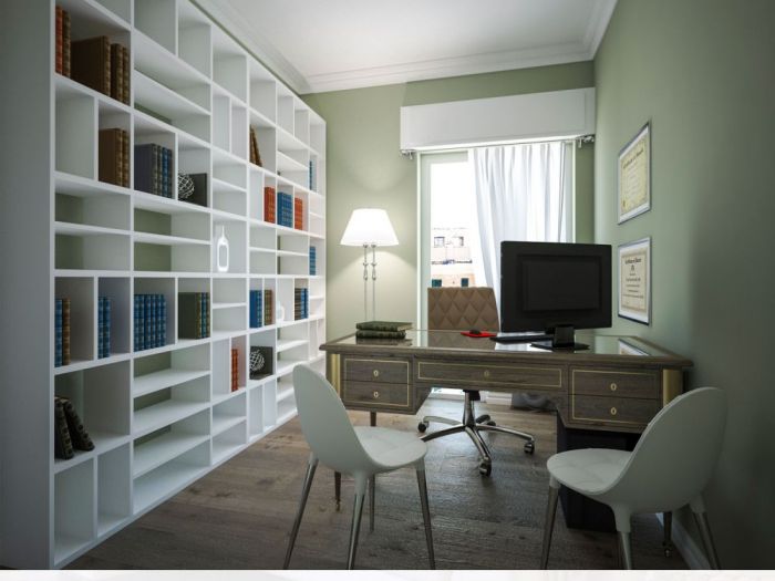 Archisio - Mc Rendering Solution - Progetto un immenso open-space da 50 mq