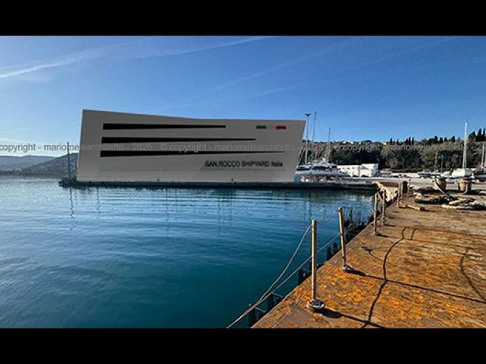 Archisio - Mario Mele - Progetto San rocco shipyard - 2025