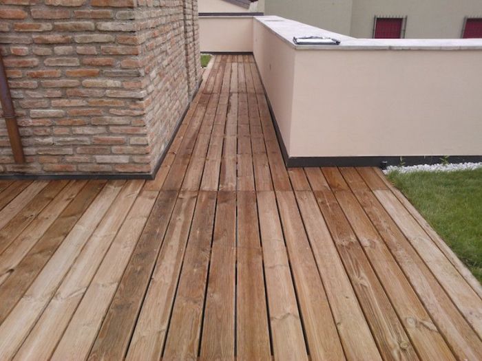 Archisio - Vz Strutture In Legno - Progetto Pavimento galleggiante in legno di pino