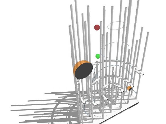 Archisio - Michele Ricupero - Ecoarchitettare Studio - Progetto Concorso chambre valdotaine - albero di natale piazza chanoux - 2 classificato