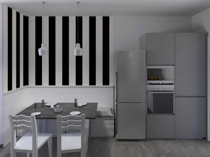 Archisio - Arredamenti Ancona srl - Progetto Cucina stile nordico total-grey