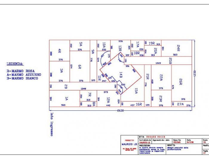 Archisio - Maurizio Loi - Progetto Committente rocco rosano