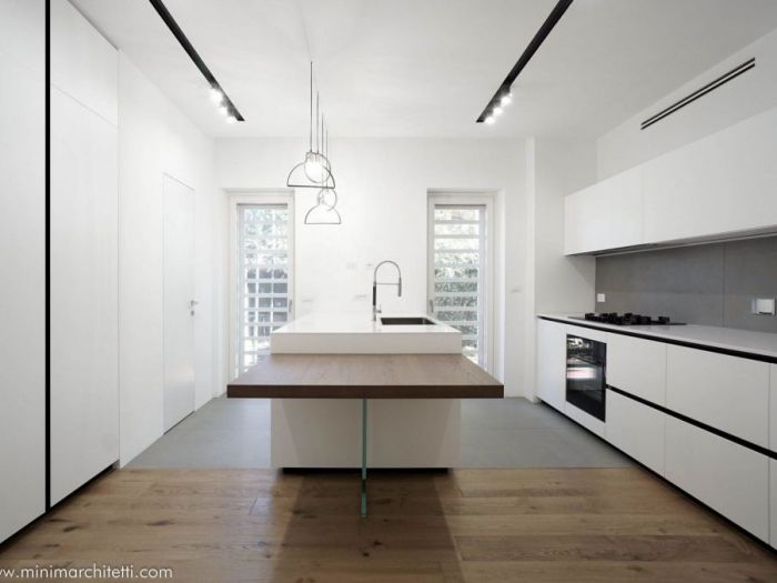 Archisio - Minima Architetti - Progetto Minima architetti ristrutturazione appartamento aventino roma