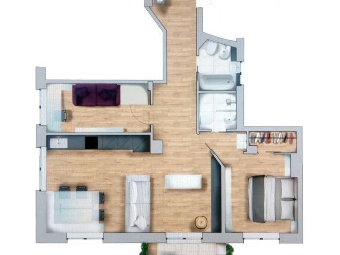 Archisio - Monica Vartolo - Progetto Appartamento via san giuliano