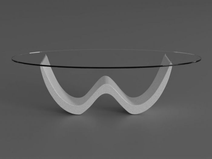 Archisio - Dablec Di Tiziano Moletta - Progetto Tavolino da salotto moderno david