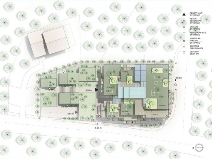 Archisio - Plasma Studio - Progetto Resort chalets jasna