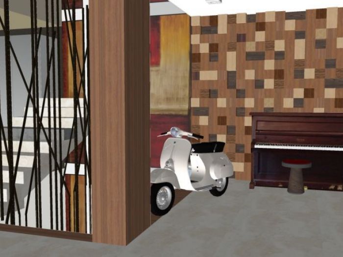 Archisio - Casesa Tiziano - Progetto Progetto soggiorno-cucina 2