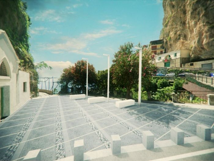 Archisio - Marco Mazzella - Progetto Concorso depuratore amalfi