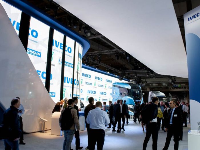 Archisio - Carmadesign srl - Progetto Iveco ehibition iaa commercial vehicles