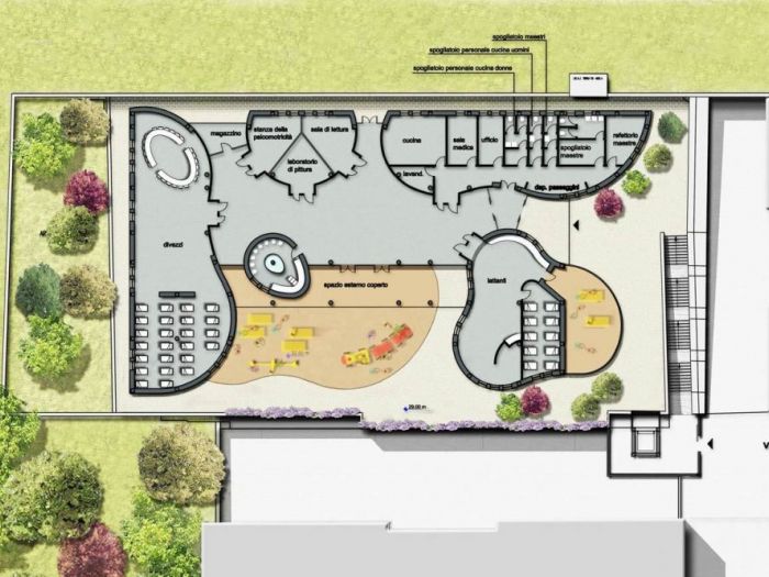 Archisio - Roberto Silvestri - Progetto Un asilo nido a misura di bambino