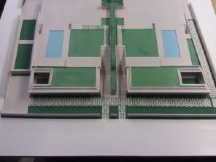 Archisio - Plastici Rocchi - Progetto Ville milano marittima