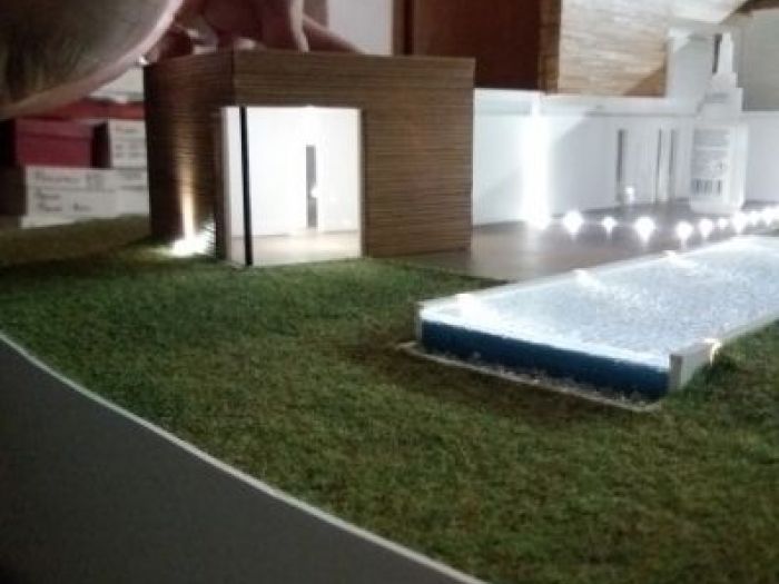 Archisio - Plastici Rocchi - Progetto Plastico villa san mauro