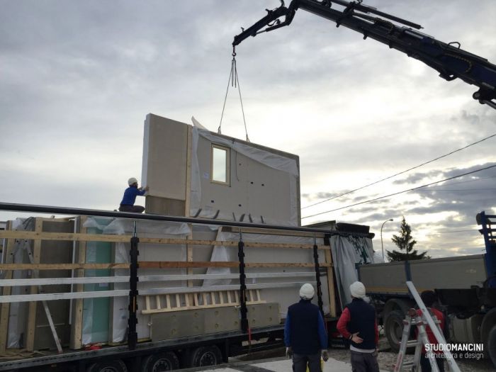 Archisio - Studio Mancini - Progetto Casa in legno