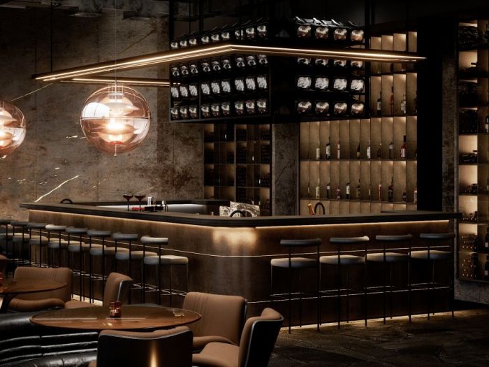 Archisio - Malachite Design Studio - Progetto Ergo restaurant