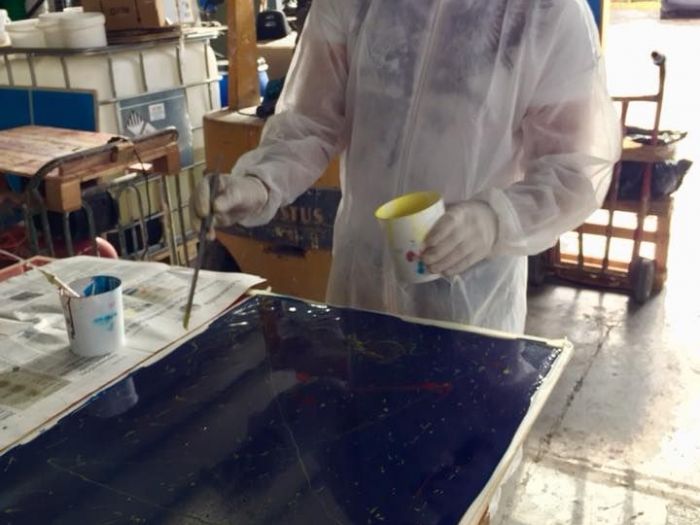 Archisio - Studio Tassi - Progetto Tecniche di resinature per pavimenti e rivestimenti