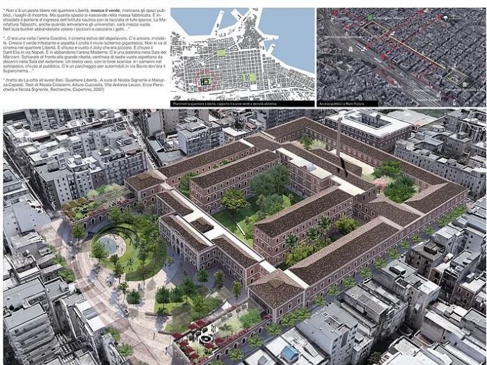 Archisio - Studio Bugna - Progetto Concorso mani-futura - bari