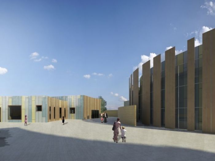 Archisio - Studio Gianluca Centurani - Progetto Lotto b polo scolastico