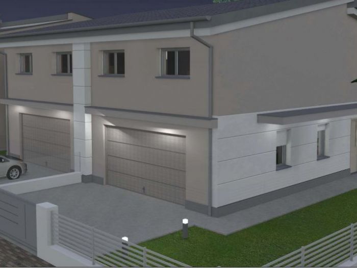 Archisio - Galli Progetti srl - Progetto Bifamigliare e singola