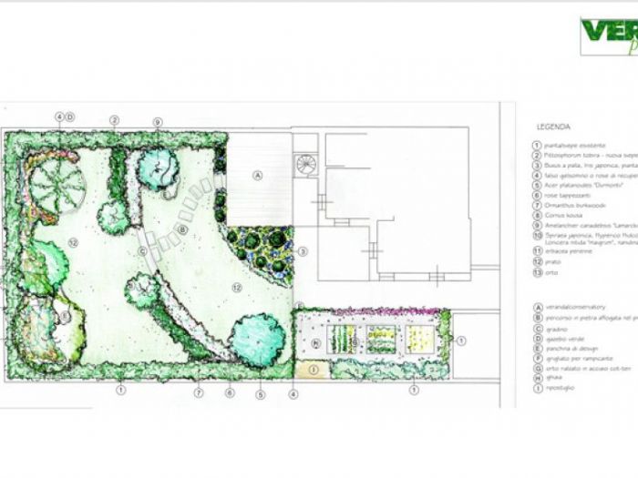 Archisio - Adriana Pedrotti - Progetto Il giardino a modena
