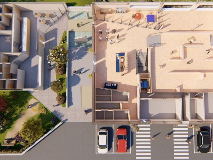 Archisio - Andrea Sorci Natural Living - Progetto Ipotesi progetto di ripristino di un capannone a borghetto flaminio rm per la sede museale della fondazione