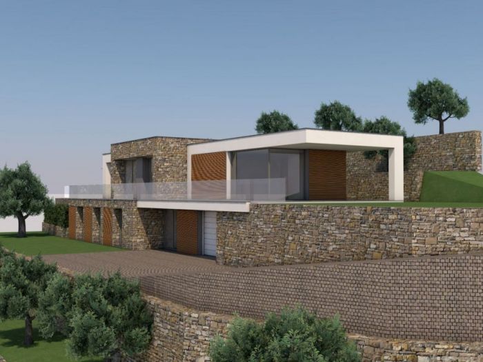 Archisio - Architetto Roberto Ferraro - Progetto Villa unifamiliare contemporanea