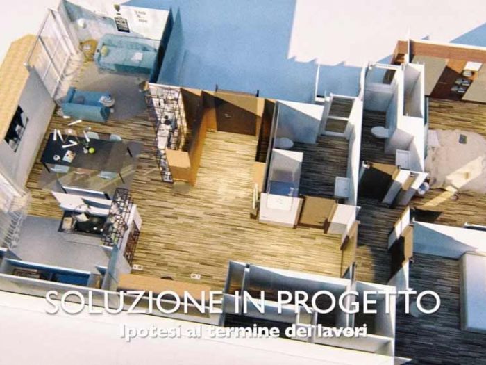 Archisio - Studio Ferretti - Progetto Ridistribuzione appartamento