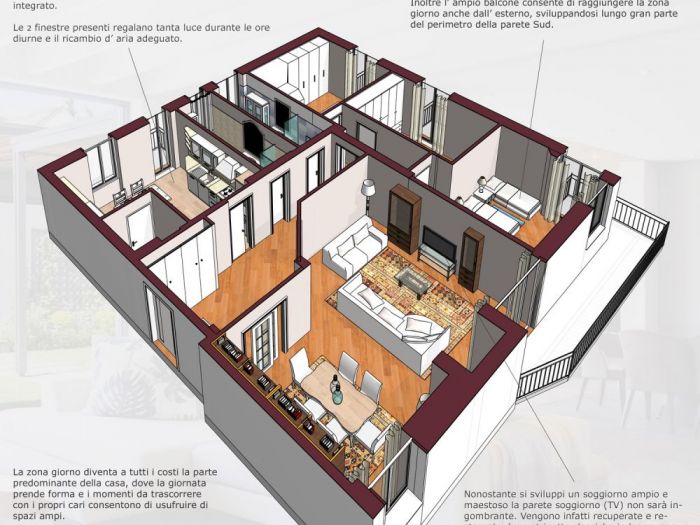 Archisio - Mc Rendering Solution - Progetto gli spazi si rinnovanola tradizione resta