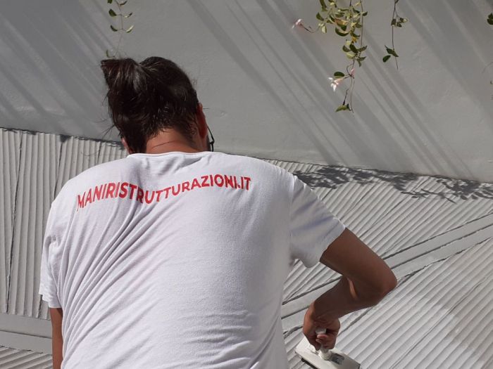 Archisio - Mani Srl Ristrutturazini - Progetto Fioriere in muratura roma zona casalpalocco