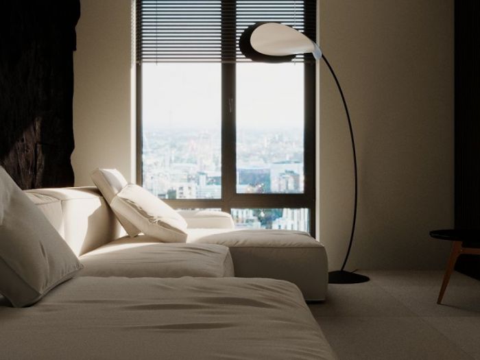 Archisio - Red Head Design - Progetto Cucina con soggiorno