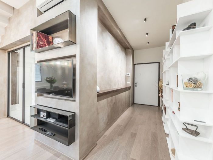 Archisio - Studio Micaela Mazzoni - Progetto Progetto restyling soggiorno zona saragozza