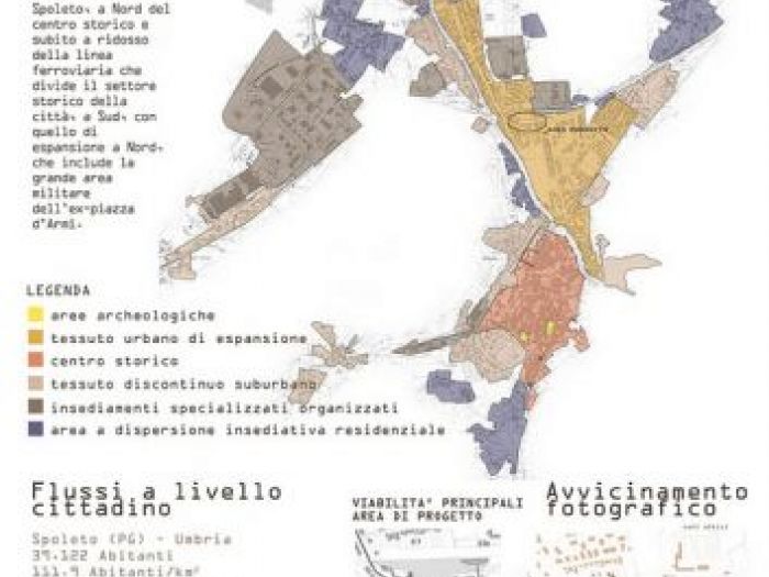 Archisio - Studio Ferretti - Progetto Spazi per spoleto