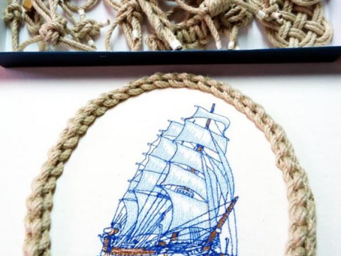 Archisio - Incorniciare - Progetto Quadri con nodi marinari