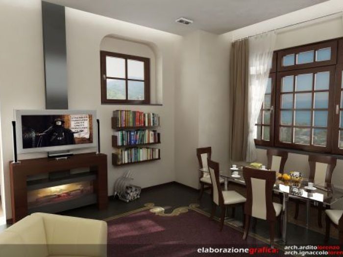 Archisio - Arch Lorenzo Ardito - Progetto Ristrutturazione interna villa camogli