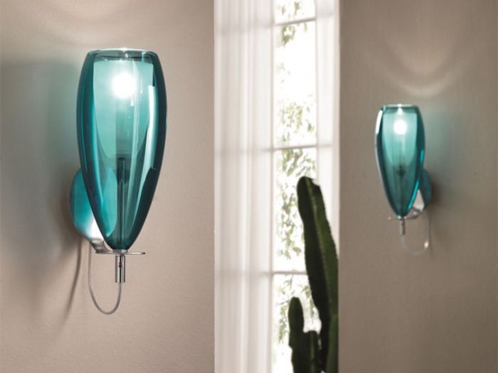 Archisio - Paola Illuminazione - Progetto Appliques in vetro soffiato per un appartamento