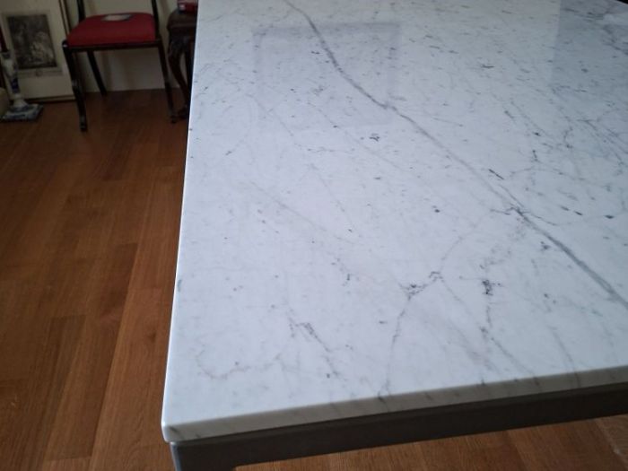 Archisio - Sadepa Marmi - Progetto Tavolo bianco carrara