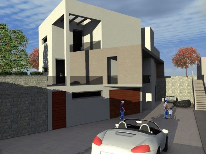 Archisio - Costruzioni Edili Cannav - Progetto Villa c2 unifamiliare capomulini